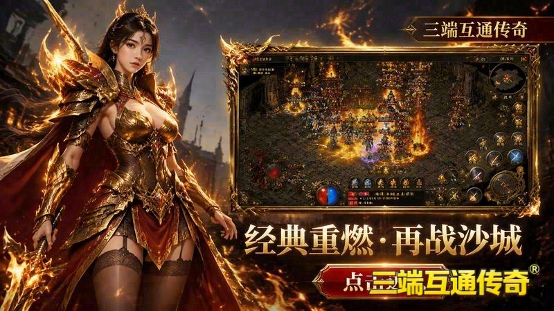 传奇移动版微变沙城游戏截图