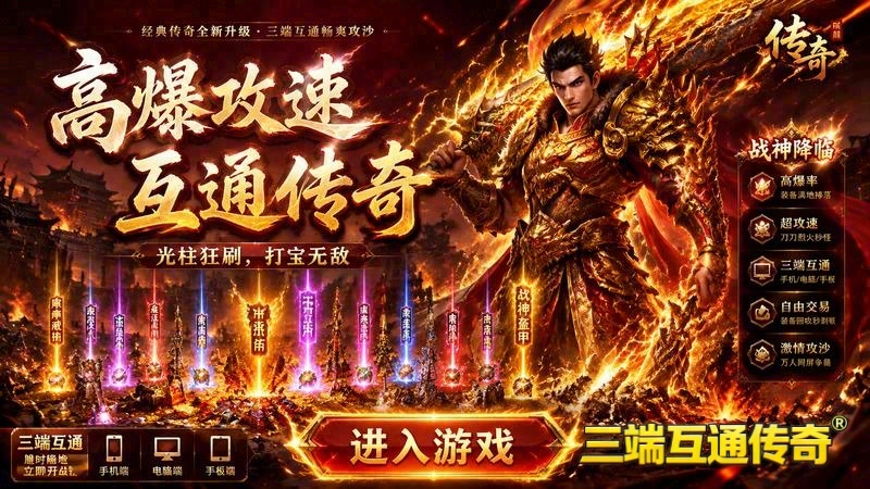热血传奇英雄合击区游戏截图