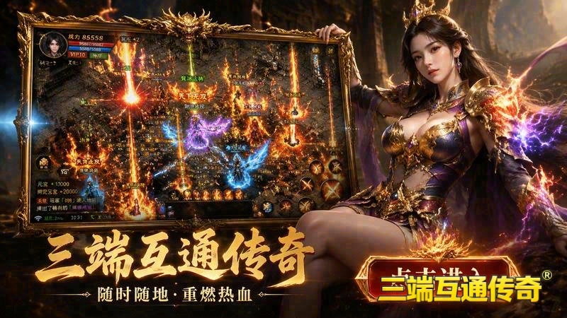 内功连击传奇移动版下载游戏截图
