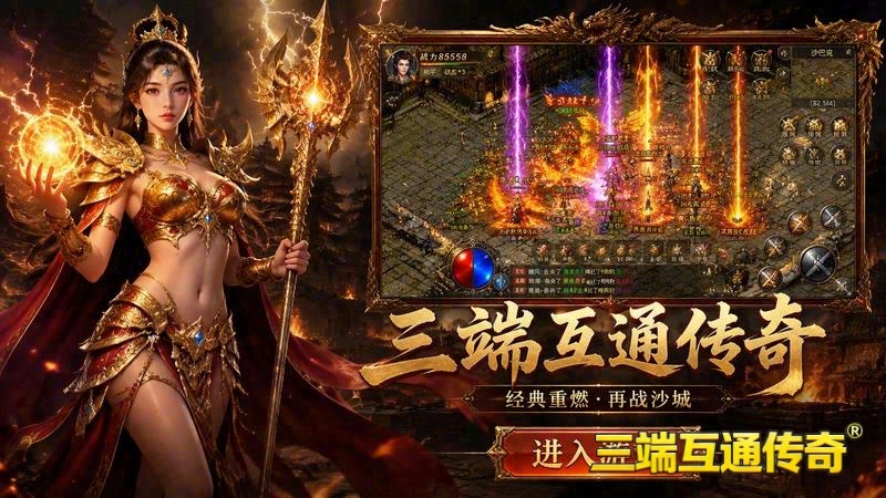贪玩蓝月180合击游戏截图