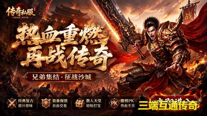有带英雄能合击的传奇游戏截图