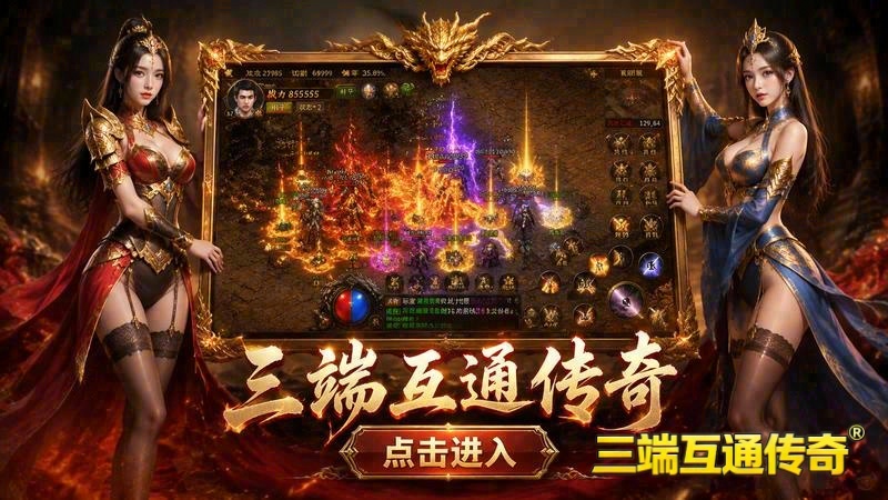 95移动游戏传奇单职业专属服游戏截图