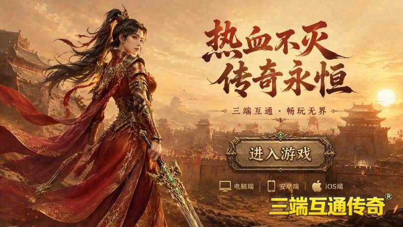 手机网游中变传奇游戏截图