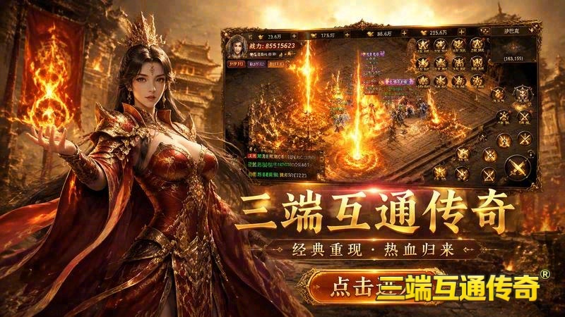雪花传奇英雄合击服务端游戏截图