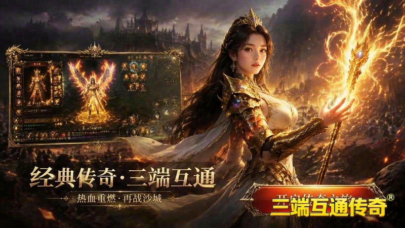 新开传奇1.85战神复古游戏截图