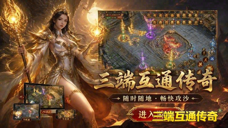 超变传奇单职业网游戏截图