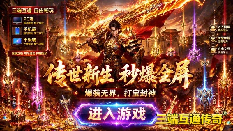 传奇三端合击游戏截图