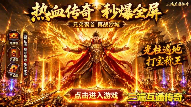 热血传奇哪个区内功连击游戏截图