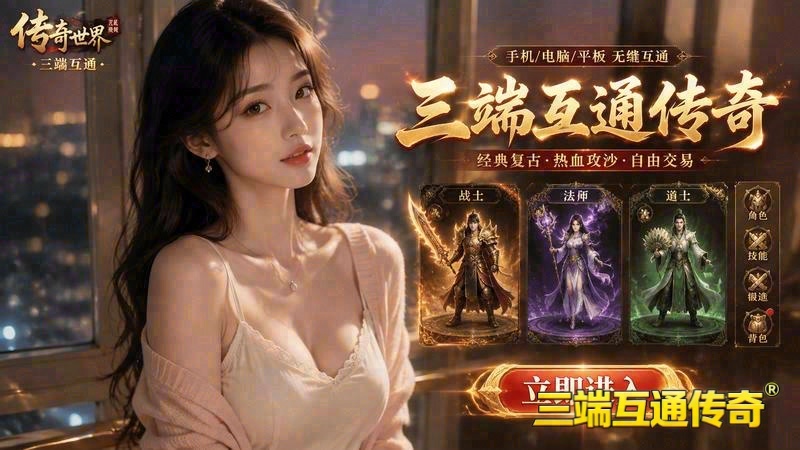 怎么手机玩传世专属服游戏截图
