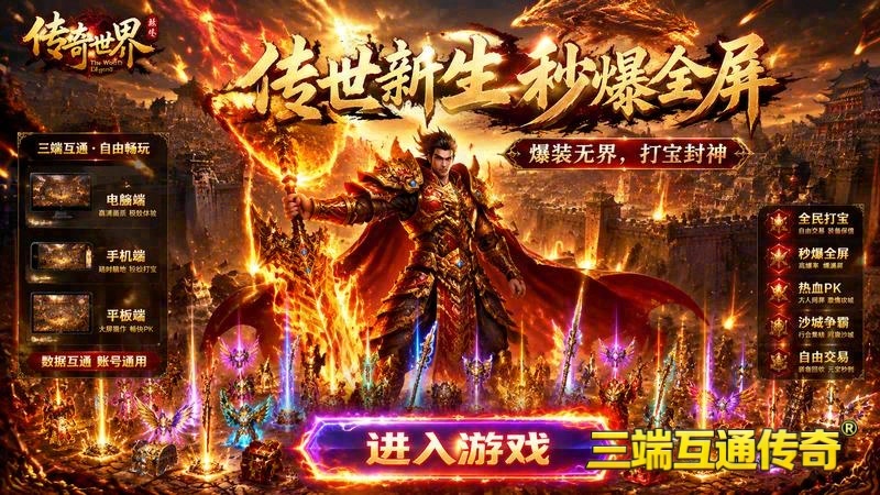 电脑传世专属服黑屏游戏截图