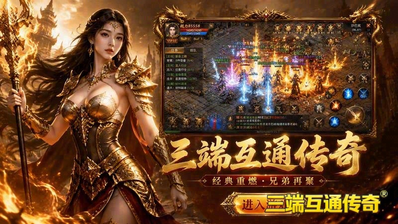 新开热血传奇sf游戏截图