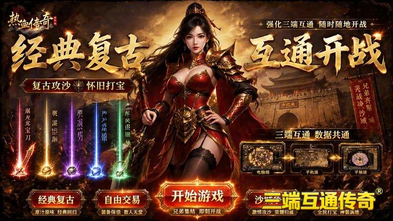 传奇专属服单职业游戏截图