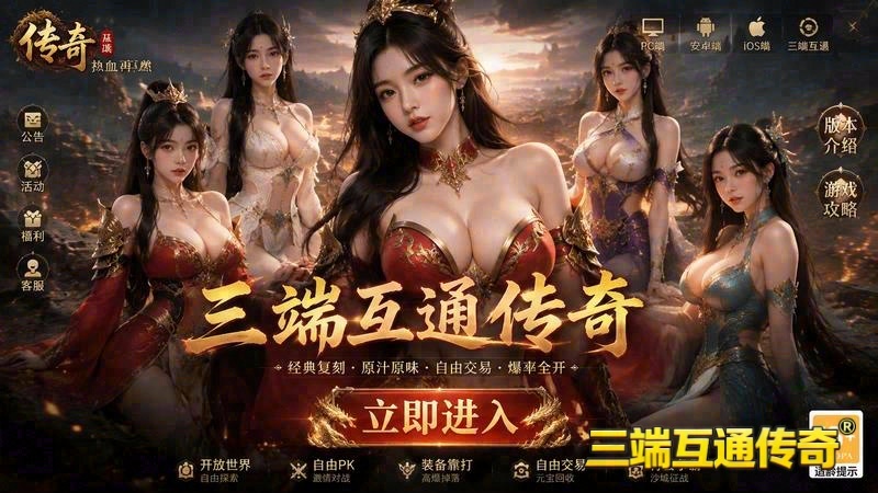 传奇世界专属服搭建教学游戏截图