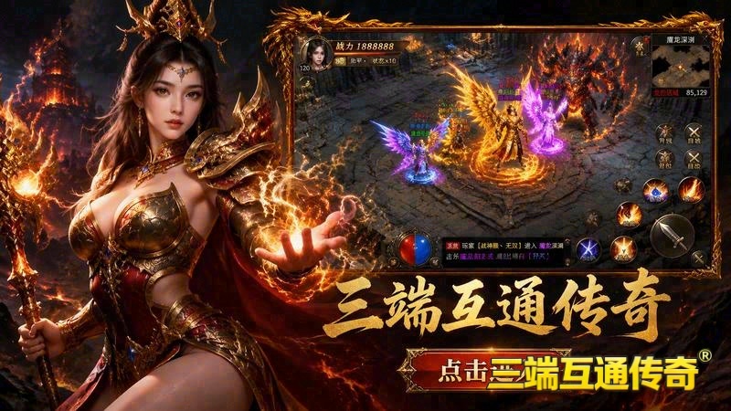 新开传世变态传奇sf游戏截图