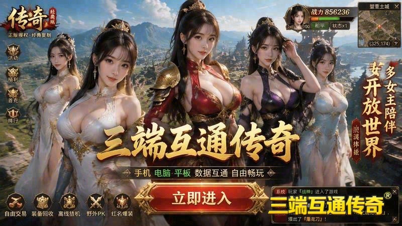 刚开的传奇专属服游戏截图