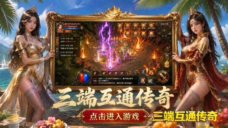 传奇世界专属服荒淫无道游戏截图
