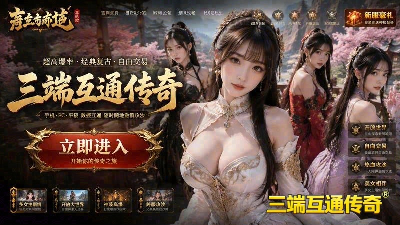 新开传奇世界专属服网址游戏截图