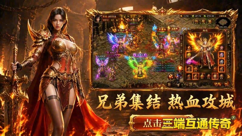 新开超变传奇sf游戏截图