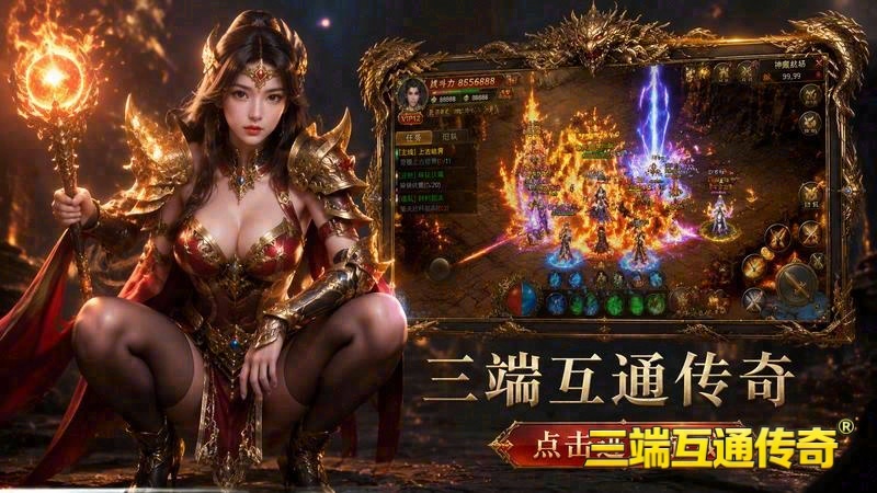 传奇世界怎么双开sf游戏截图