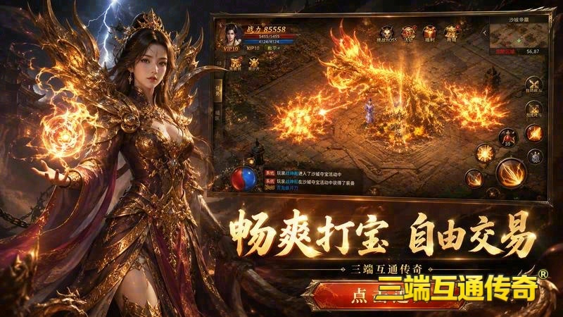 超变版传奇移动版_尊享VIP特权，引领传奇新风尚｜超变版传奇移动版-帮派战争一触即发（精选）