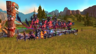 魔兽世界80级专属服登录器_帮派战争的关键武器？